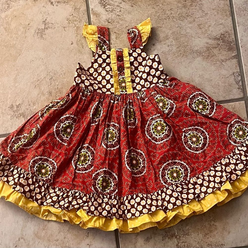 EUC Eleanor Rose Dress Size 5-6